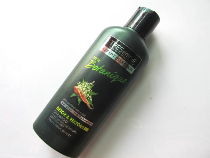 TRESemme Botanique Detox and Restore Shampoo Review