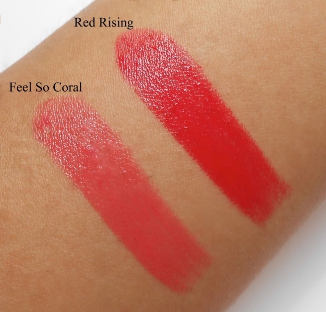 The Face Shop RD02 Red Rising Moisture Touch Lipstick swatches