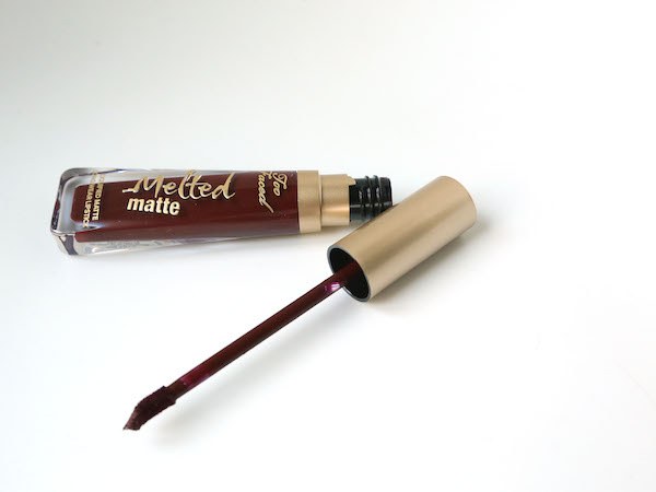 Too Faced Drop Dead Red Melted Matte Liquefied Lipstick wand