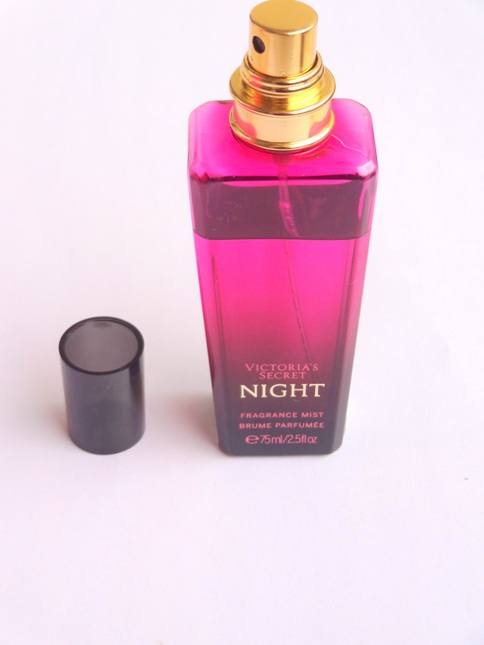 Victoria's Secret Night Travel Fragrance Mist outer packaging
