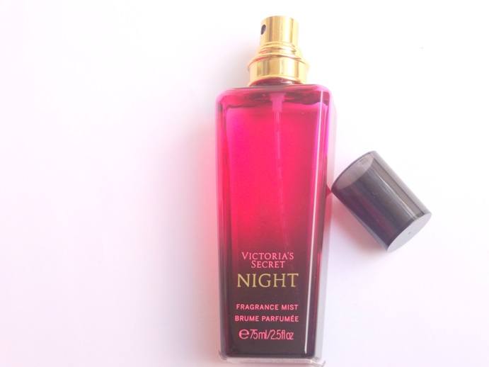 Victoria's Secret Night Travel Fragrance Mist packaging