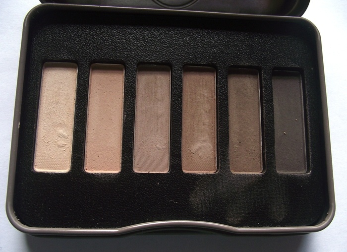 W7 In The City Natural Nudes Eye Colour Palette Review2