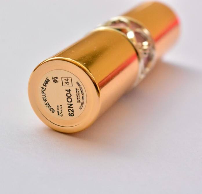 YSL 44 Nude Lavalliere Rouge Volupté Shine Oil-In-Stick shade name