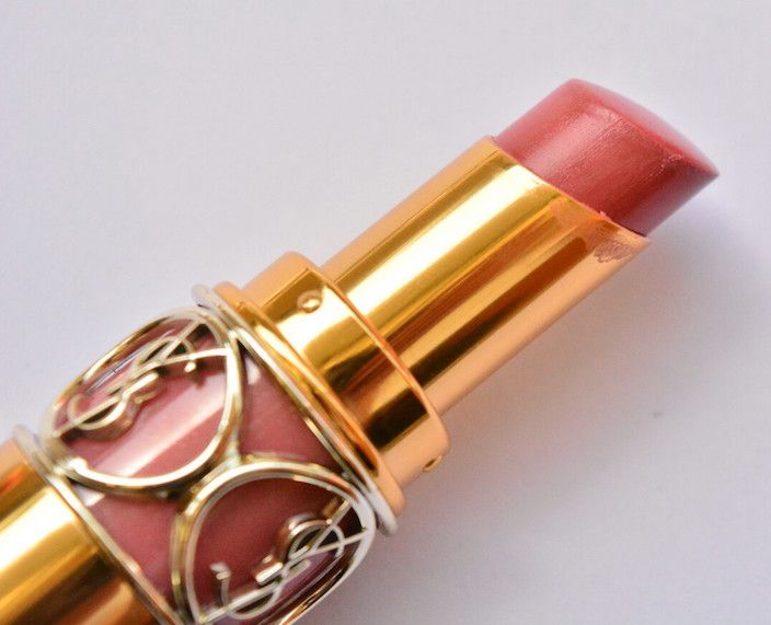 YSL 47 Beige Blouse Rouge Volupte Shine Oil-In-Stick Lipstick