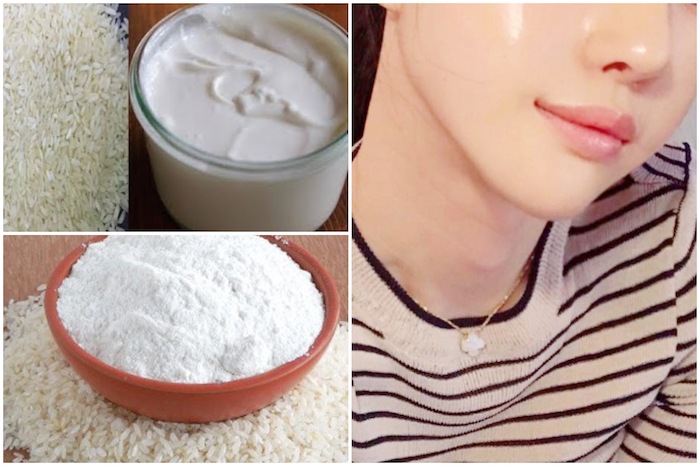 rice powder for skin
