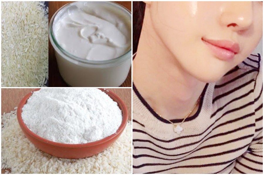 rice powder for whitening