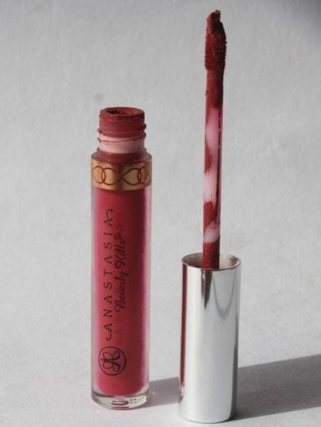 Anastasia Beverly Hills Kathryn Liquid Lipstick Review4