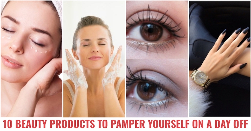 Beauty products to pamper on a day