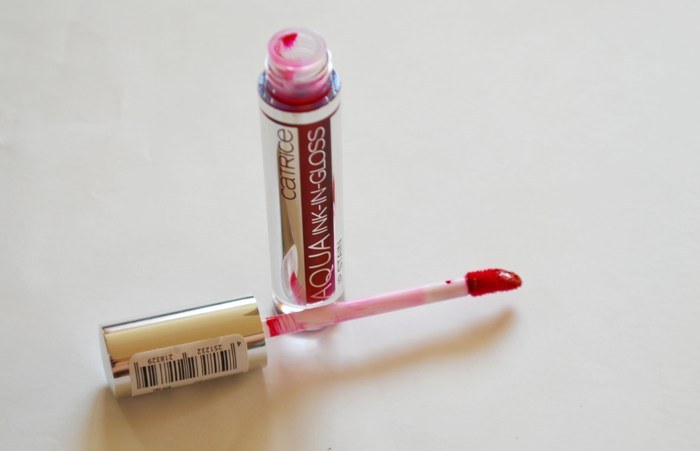 Catrice Cosmetics 020 Jump Into the Red River Aqua Ink-in-Gloss Review3