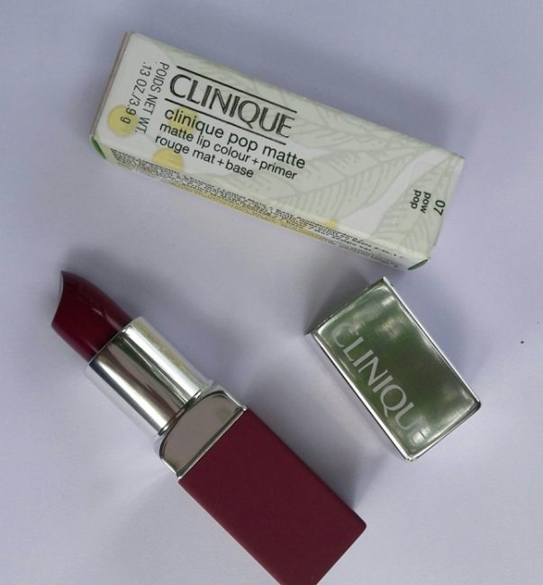 Clinique Pop Matte Pow Pop Lip Colour + Primer Review1