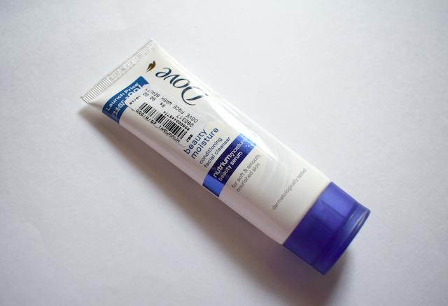 Dove Beauty Moisture Conditioning Facial Cleanser tube