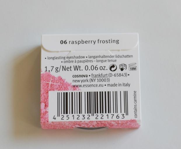 Essence 06 Raspberry Frosting My Must Haves Eyeshadow Review1