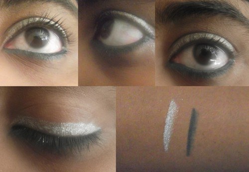 Essence Glitter in the Air - 02 Be the Twinkle in My Eye 2in1 Metallic and Matt Eyeliner Review1