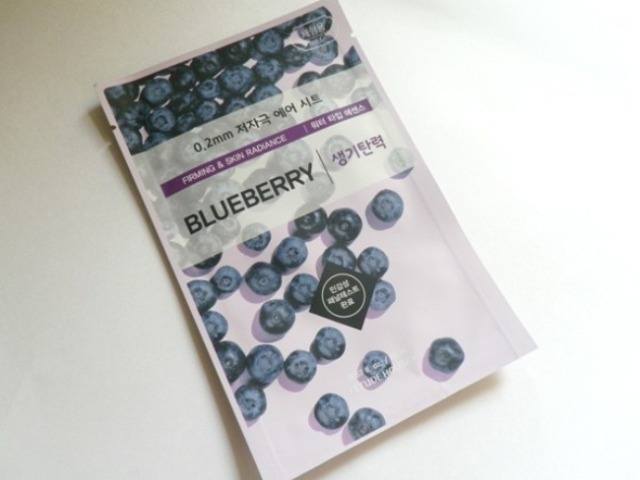 Etude House Air Therapy Blueberry Sheet Mask1