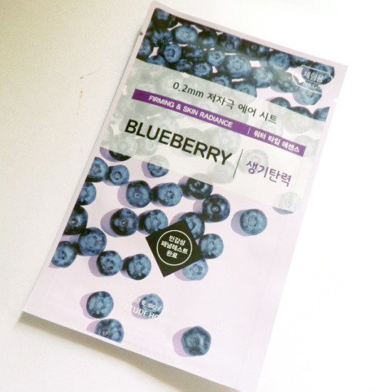 Etude House Air Therapy Blueberry Sheet Mask5