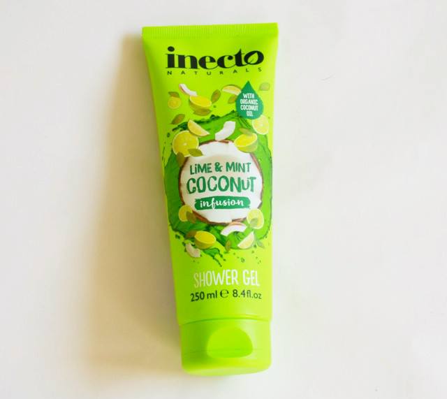 Inecto Naturals Lime and Mint Coconut Infusion Shower Gel Review2