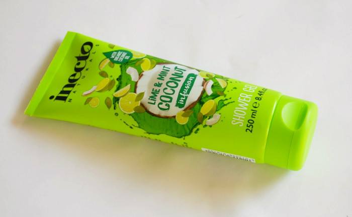 Inecto Naturals Lime and Mint Coconut Infusion Shower Gel Review5