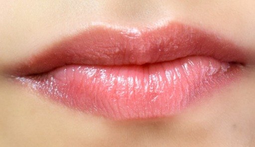 L.A. Girl Rome Red Color Balm swatch on lips