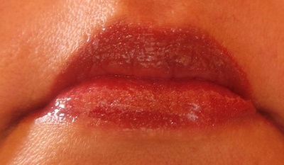 La Prairie Quiet Fig Cellular Lip Colour Effects lip swatch