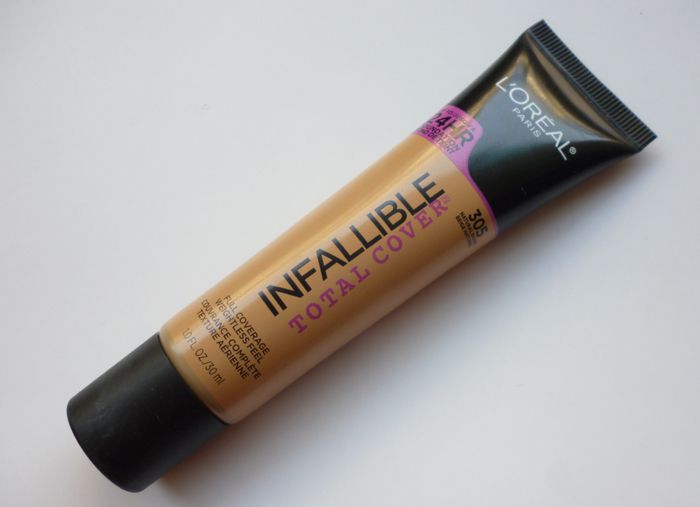 Loreal Infallible Total Cover Full Coverage Foundation Review
