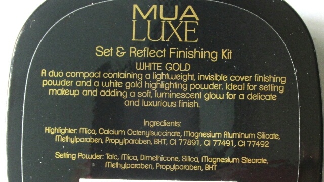 MUA Luxe Set and Reflect Finishing Kit Review1