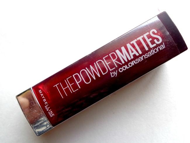 Maybelline Color Sensational Get Red-Dy Powder Matte Lipstick Review