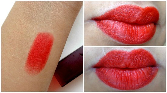 Maybelline Color Sensational Get Red-Dy Powder Matte Lipstick Review6