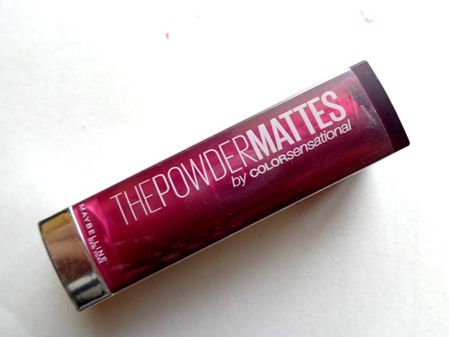 Maybelline Color Sensational Technically Pink Powder Matte Lipstick Review