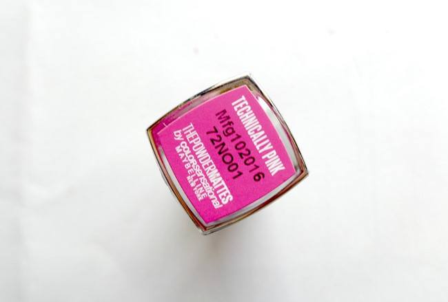 Maybelline Color Sensational Technically Pink Powder Matte Lipstick Review1