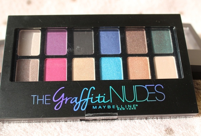 Maybelline The Graffiti Nudes Eyeshadow Palette Review