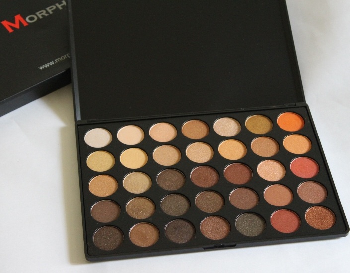 Morphe 35OS 35 Color Shimmer Nature Glow Eyeshadow Palette Review