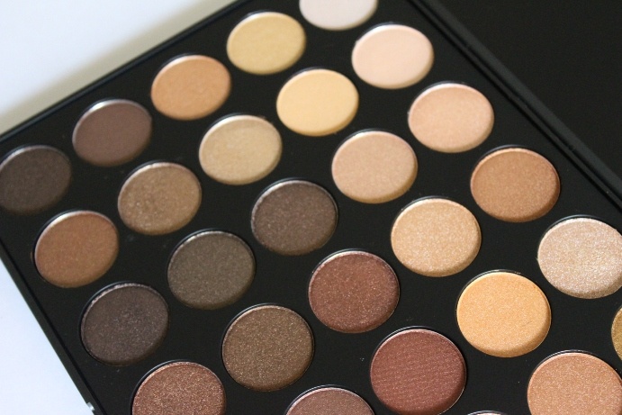 Morphe Color Shimmer Nature Glow Eyeshadow Palette all shimmery