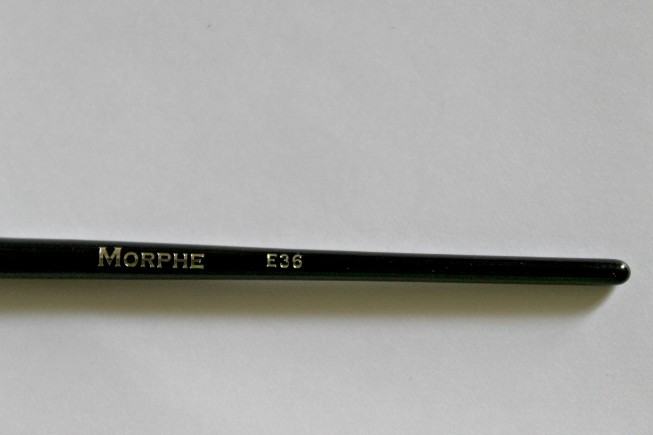 Morphe E36 Detail Crease Brush handle