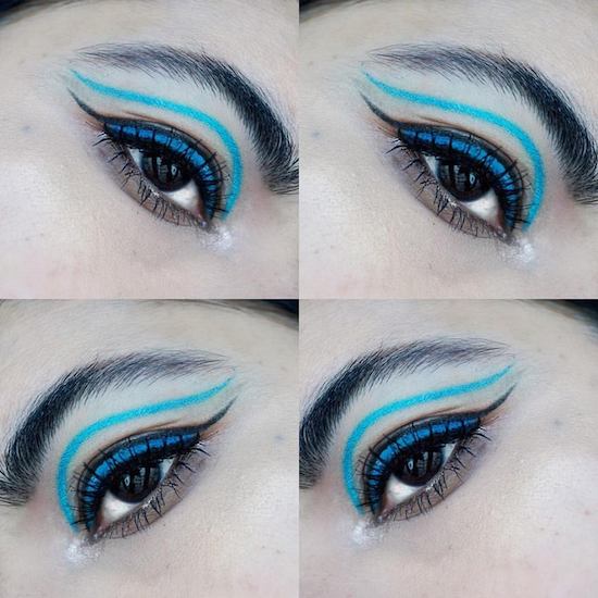 NARS Velvet Eyeliner Curacao eye makeup