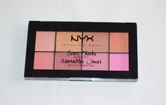 NYX Sweet Cheeks Blush Palette Review1
