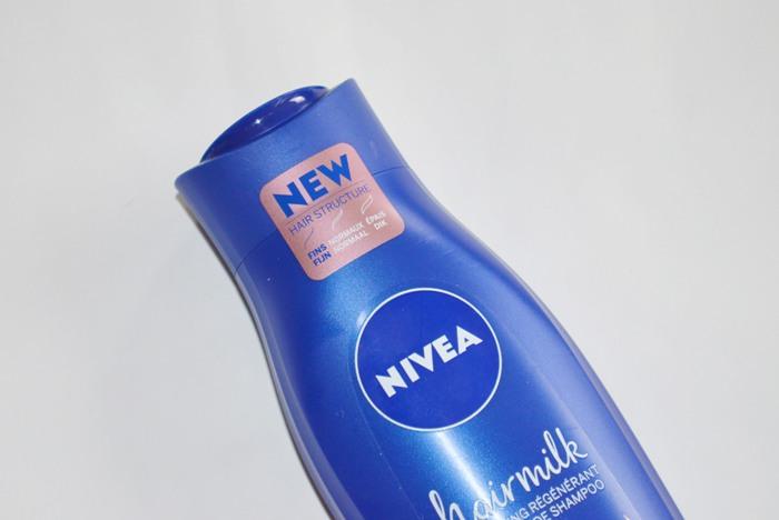 Nivea Hair Milk Repairing Shampoo for Fine Hair Review1