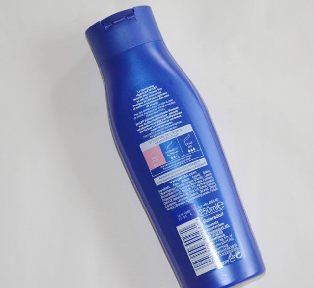 Nivea Hair Milk Repairing Shampoo for Fine Hair Review2