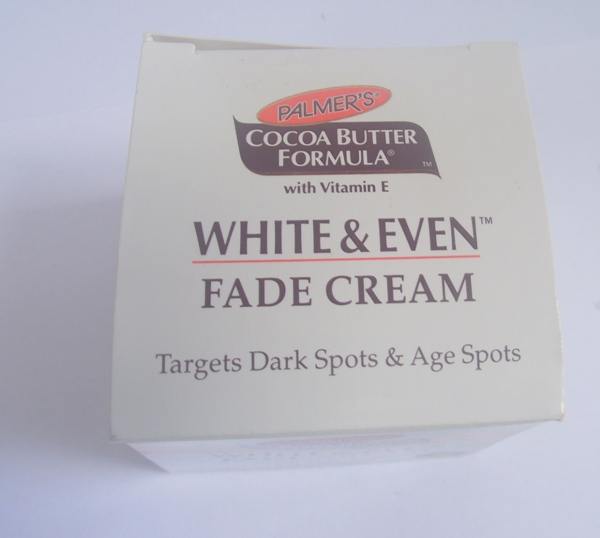 Palmer's Cocoa Butter Formula White and Even Fade Cream Review