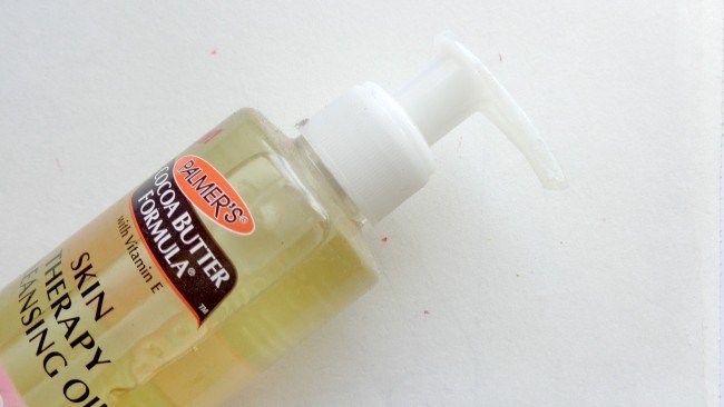 Palmer’s Cocoa Butter Formula Skin Therapy Cleansing Oil Review4
