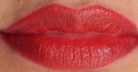 Revlon 745 Love is On Super Lustrous Lipstick lip swatch