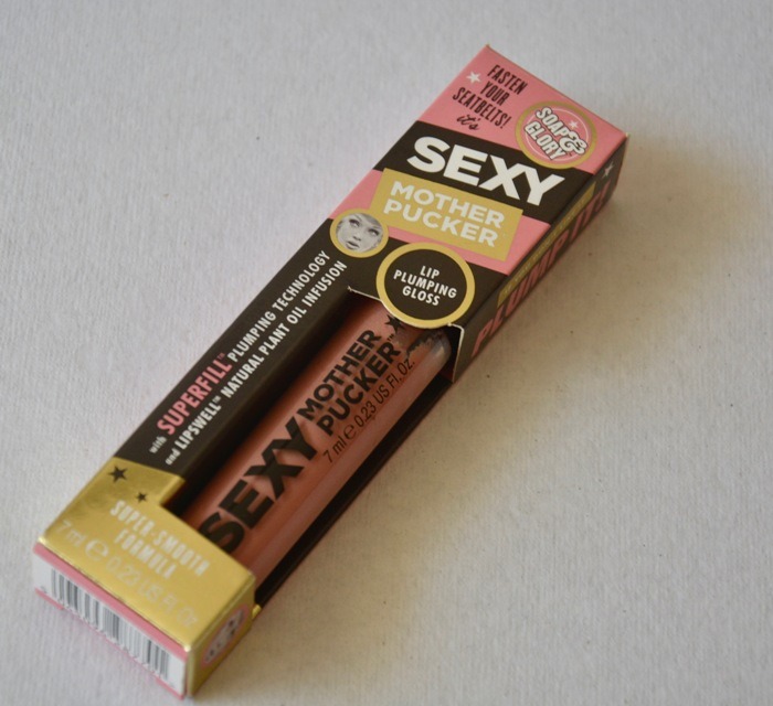 Soap And Glory Bare Enough Sexy Mother Pucker Lip Gloss outer packaging