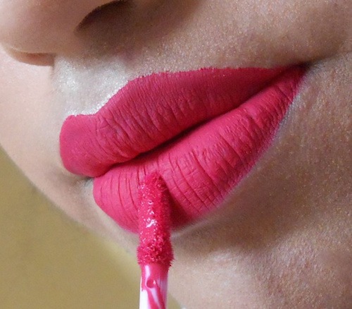 Sugar Cosmetics Rethink Pink Smudge Me Not Liquid Lipstick lip swatch