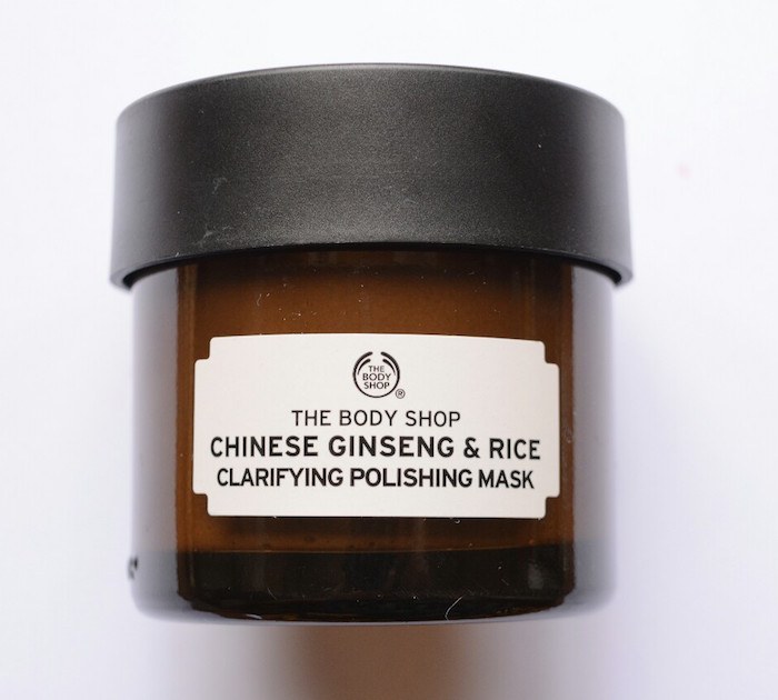 The Body Shop Chinese Ginseng and Rice Clarifying Polishing Mask Review