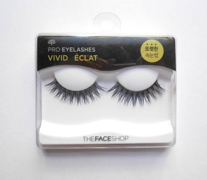 The Face Shop Pro Eyelashes Vivid outer packaging