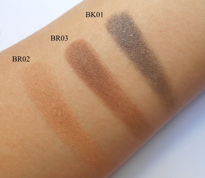 The Face Shop Single Shadow Shimmer BR03 swatches