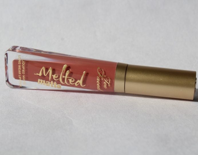 Too Faced Sell Out Melted Matte Liquified Long Wear Matte Lipstick Review