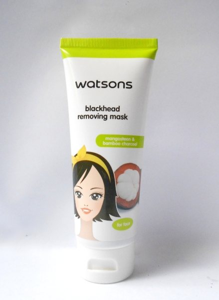 Watsons Mangosteen and Bamboo Charcoal Blackhead Removing Mask Review