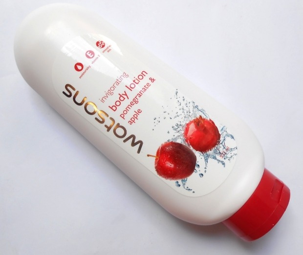 Watsons Pomegranate and Apple Invigorating Body Lotion Review