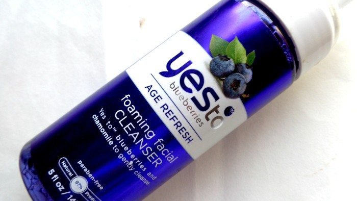 Yes To Blueberries Age Refresh Foaming Facial Cleanser Review1