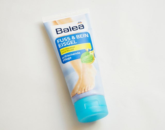 Balea Foot and Leg Ice Gel Review Main